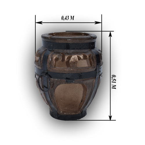 Тандыр-Камин Барельеф в Нижнем Новгороде