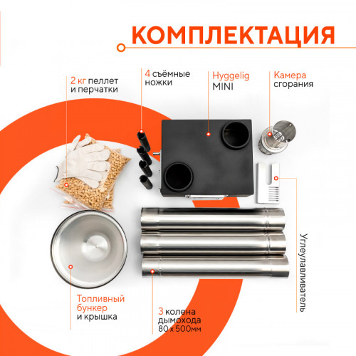 Походная печь Hyggelig MINI в Нижнем Новгороде