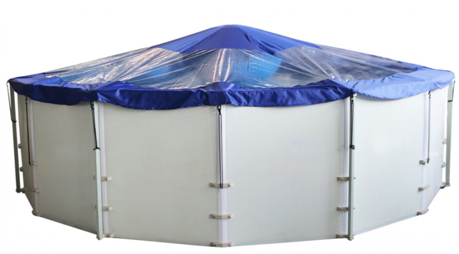 Тент для бассейна с надувной подушкой "Фиеста" в Нижнем Новгороде