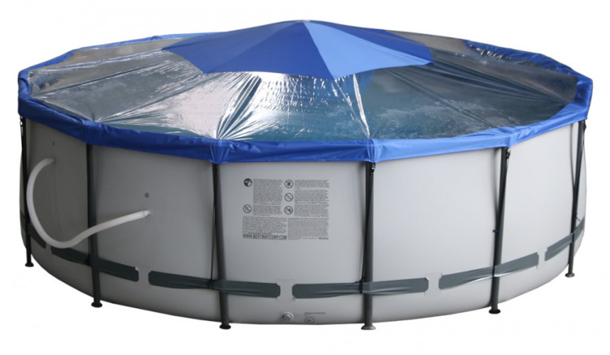 Тент для бассейна Intex/Bestway с надувной подушкой "Фиеста" в Нижнем Новгороде