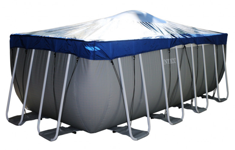 Тент для прямоугольного бассейна Intex/Bestway с надувной подушкой "Фиеста" в Нижнем Новгороде