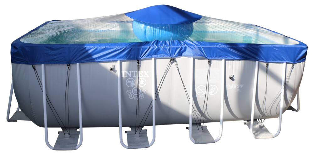 Тент для прямоугольного бассейна Intex/Bestway с надувной подушкой "Фиеста" в Нижнем Новгороде