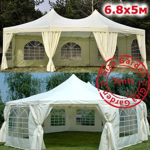 Шатер Пагода восьмиугольная 6,8 х 5 м Giza Garden в Нижнем Новгороде