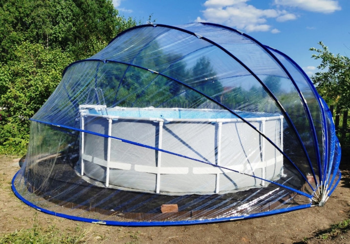 Купол-тент для бассейнов "Фиеста" в Нижнем Новгороде