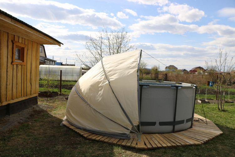 Купол-тент для бассейнов "Фиеста" КОМБИ в Нижнем Новгороде