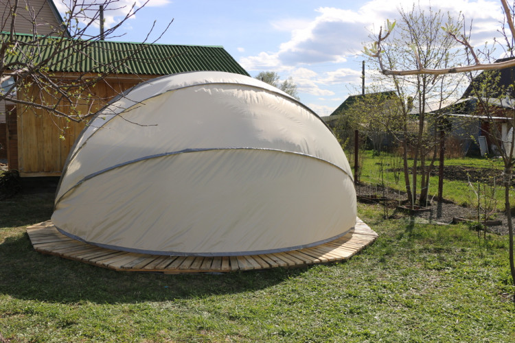 Купол-тент для бассейнов "Фиеста" КОМБИ в Нижнем Новгороде