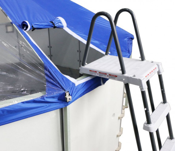 Подъемный тент-навес для бассейна "Фиеста" в Нижнем Новгороде