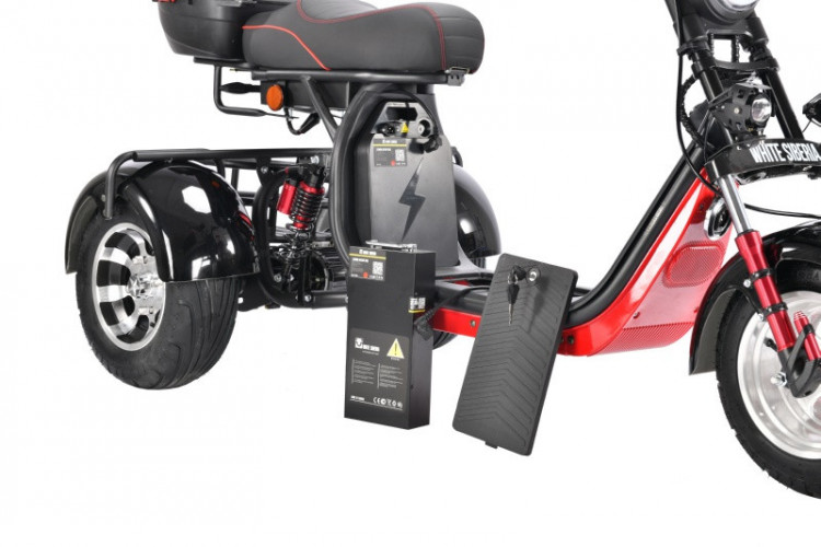 Электроскутер White Siberia PRO TRIKE 3000W в Нижнем Новгороде