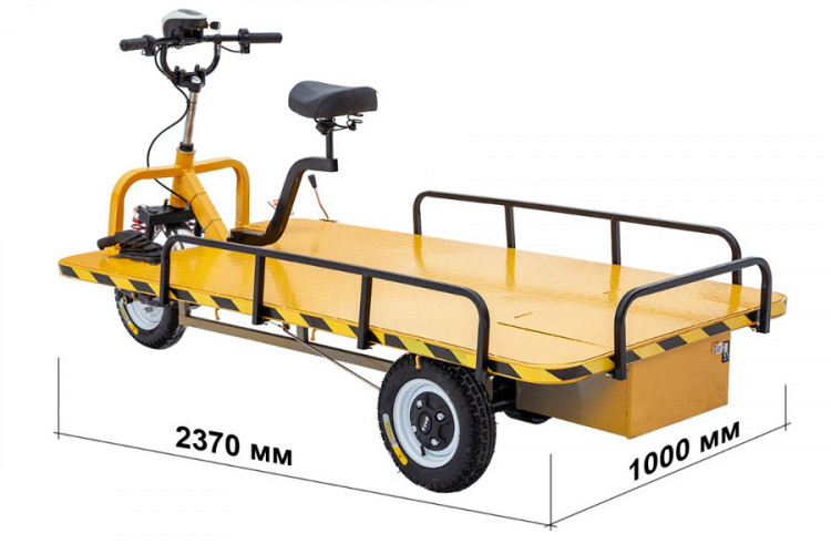 Грузовая электрическая тележка RuTrike ТАКСА ВАЙД в Нижнем Новгороде