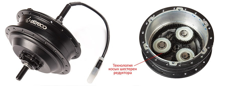 Мотор-колесо Eltreco 36V 500W LCD 27,5" АКБ 36V 10А/ч 1 в Нижнем Новгороде