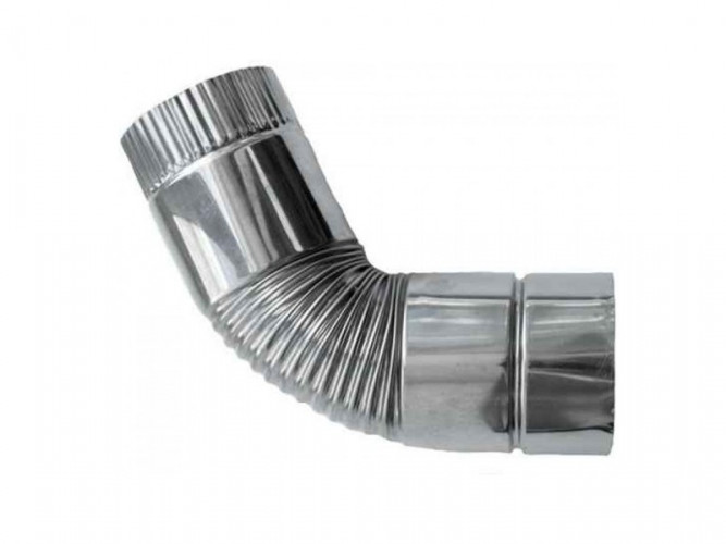 Сегмент трубы угол 45° d-80 мм.(нерж.)Инвент в Нижнем Новгороде