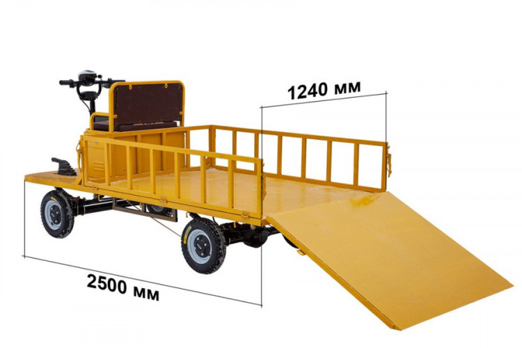 Грузовая электрическая тележка RuTrike ПЕРОН ТРАП в Нижнем Новгороде