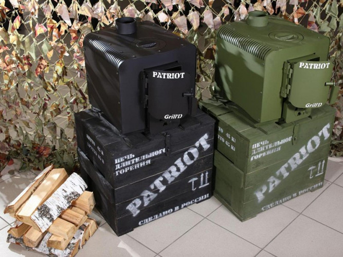 Печь длительного горения Grill’D Patriot 200 в Нижнем Новгороде