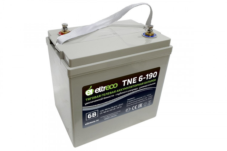 Тяговый аккумулятор Eltreco TNE6-190 (6V150A/H C3) в Нижнем Новгороде