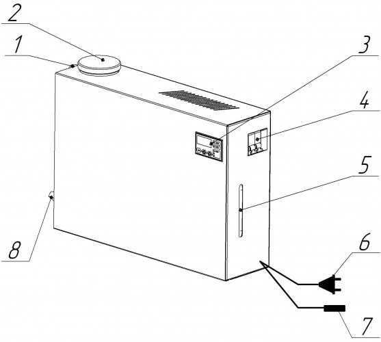 Парогенератор ПГН EVRO 2 кВт в Нижнем Новгороде