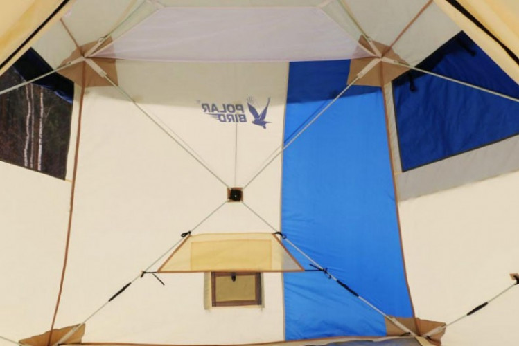 Шатер-тент Polar Bird 4SK Long + Тент-навес в Нижнем Новгороде