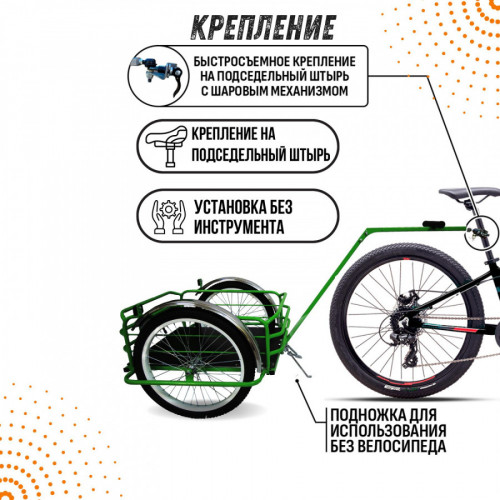 Велоприцеп Кузовок 2.0 в Нижнем Новгороде