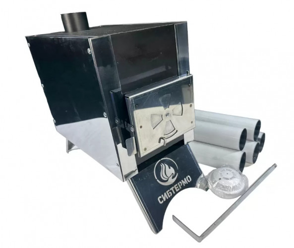 Печь дровяная Сибирка малая из нержавейки в Нижнем Новгороде