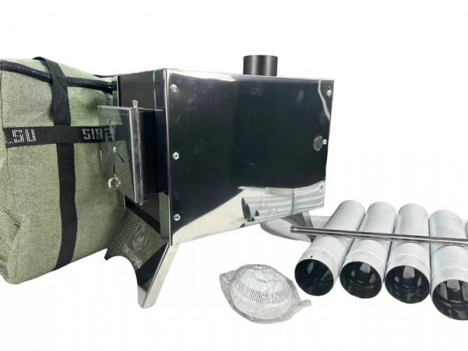 Печь дровяная Сибирка средняя из нержавейки  в Нижнем Новгороде