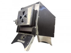 Печь дровяная Сибирка средняя из нержавейки 