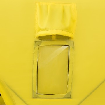 Палатка для рыбалки Helios Куб 1,5х1,5 желто/серый в Нижнем Новгороде