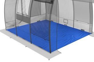 Пол из тарпаулина для палатки бани МОРЖ МАХ-МОРЖ Шатёр в Нижнем Новгороде