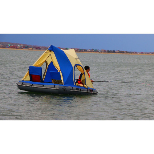Надувной плот-палатка Polar bird Raft 260+слани стеклокомпозит в Нижнем Новгороде
