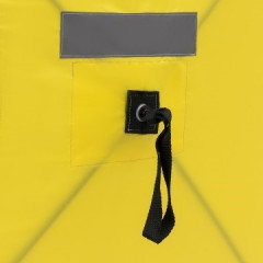 Палатка для рыбалки Helios Куб 1,8х1,8 желтый/серый