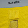 Палатка для рыбалки Helios утепл. Куб 1,8х1,8 желтый/серый в Нижнем Новгороде
