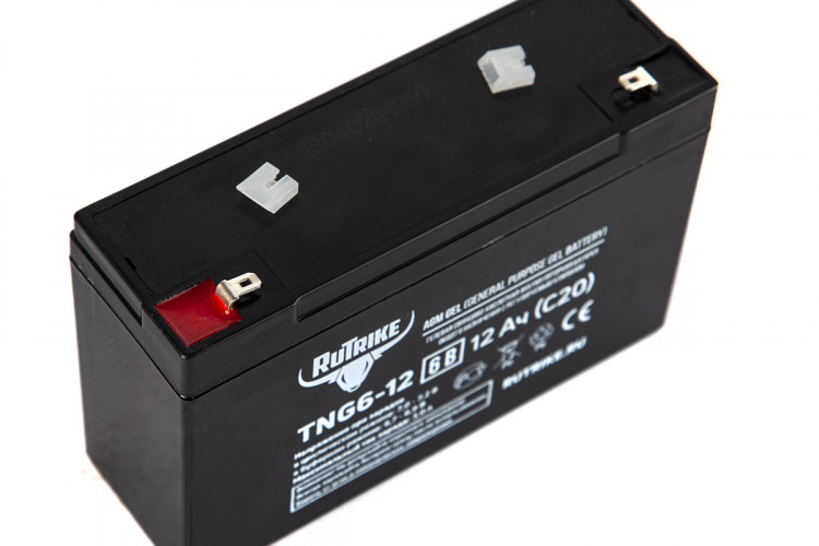 Тяговый гелевый аккумулятор RuTrike TNG 6-12 (6V12A/H C20) в Нижнем Новгороде