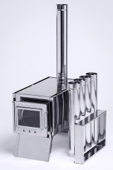 Печь-камин Инвент большая