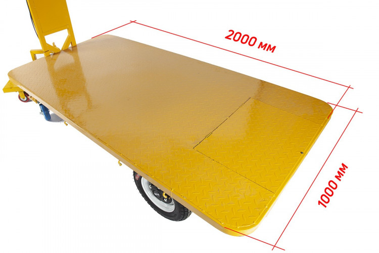 Грузовая электрическая тележка RuTrike Плита 2000 в Нижнем Новгороде