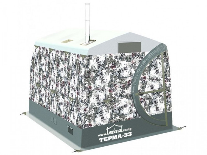 Зимняя палатка Терма-33 в Нижнем Новгороде