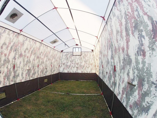 Зимняя палатка Терма-42 в Нижнем Новгороде