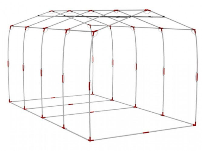 Зимняя палатка Терма-42 в Нижнем Новгороде