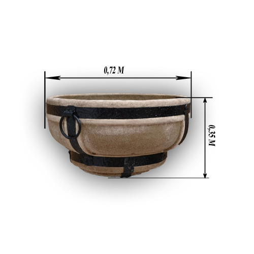 Очаг для костра большой Подсолнух в Нижнем Новгороде