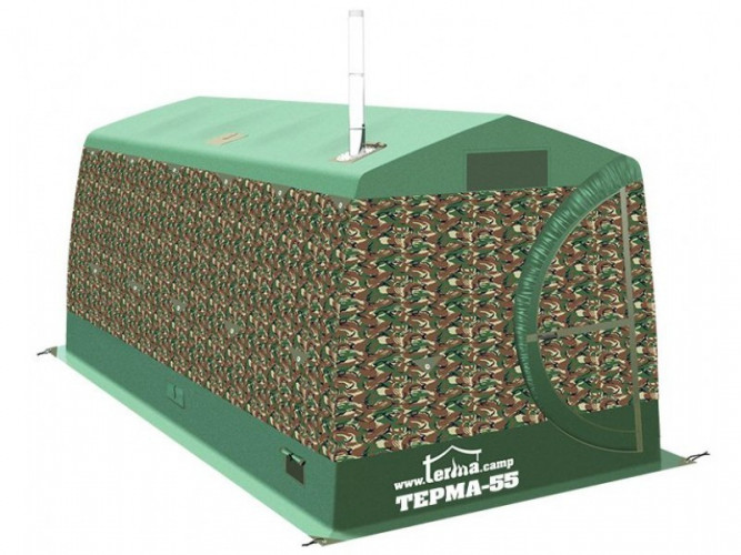 Зимняя палатка Терма-55 в Нижнем Новгороде