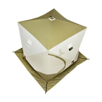 Палатка зимняя куб СЛЕДОПЫТ Premium 2.1x2.1 в Нижнем Новгороде