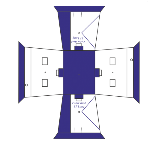 Зимняя палатка Polar Bird 3T Long компакт в Нижнем Новгороде