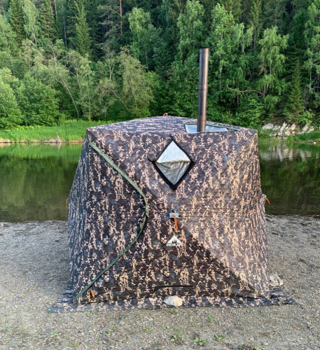 Палатка-Баня МОРЖ КУБ в Нижнем Новгороде