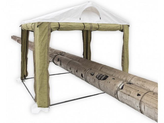 Палатка сварщика 2,0 X 2,0 ПВХ/брезент в Нижнем Новгороде