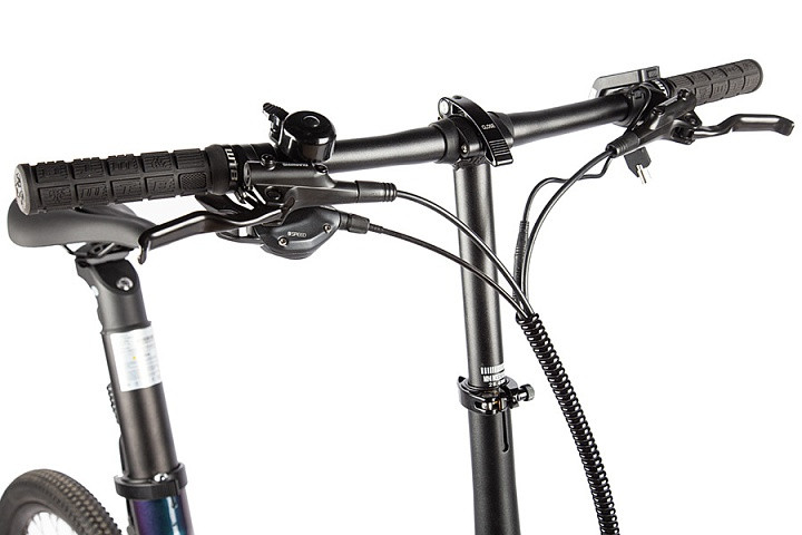 Электровелосипед складной Carbon 20" Sporto в Нижнем Новгороде